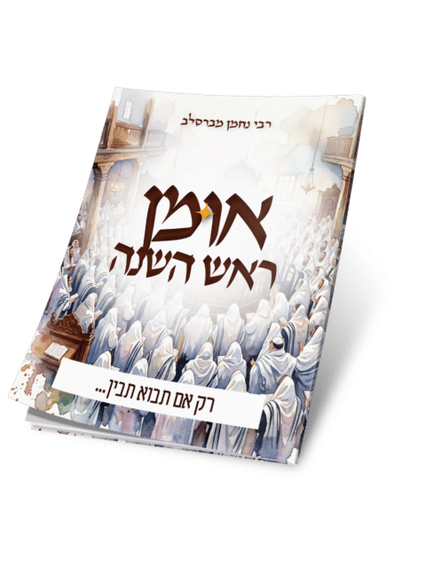 אומן ראש השנה - רק אם תבוא תבין – נקודות של התחזקות